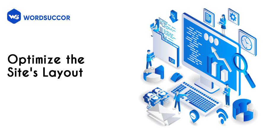 optimize the site's layout to speed up elementor