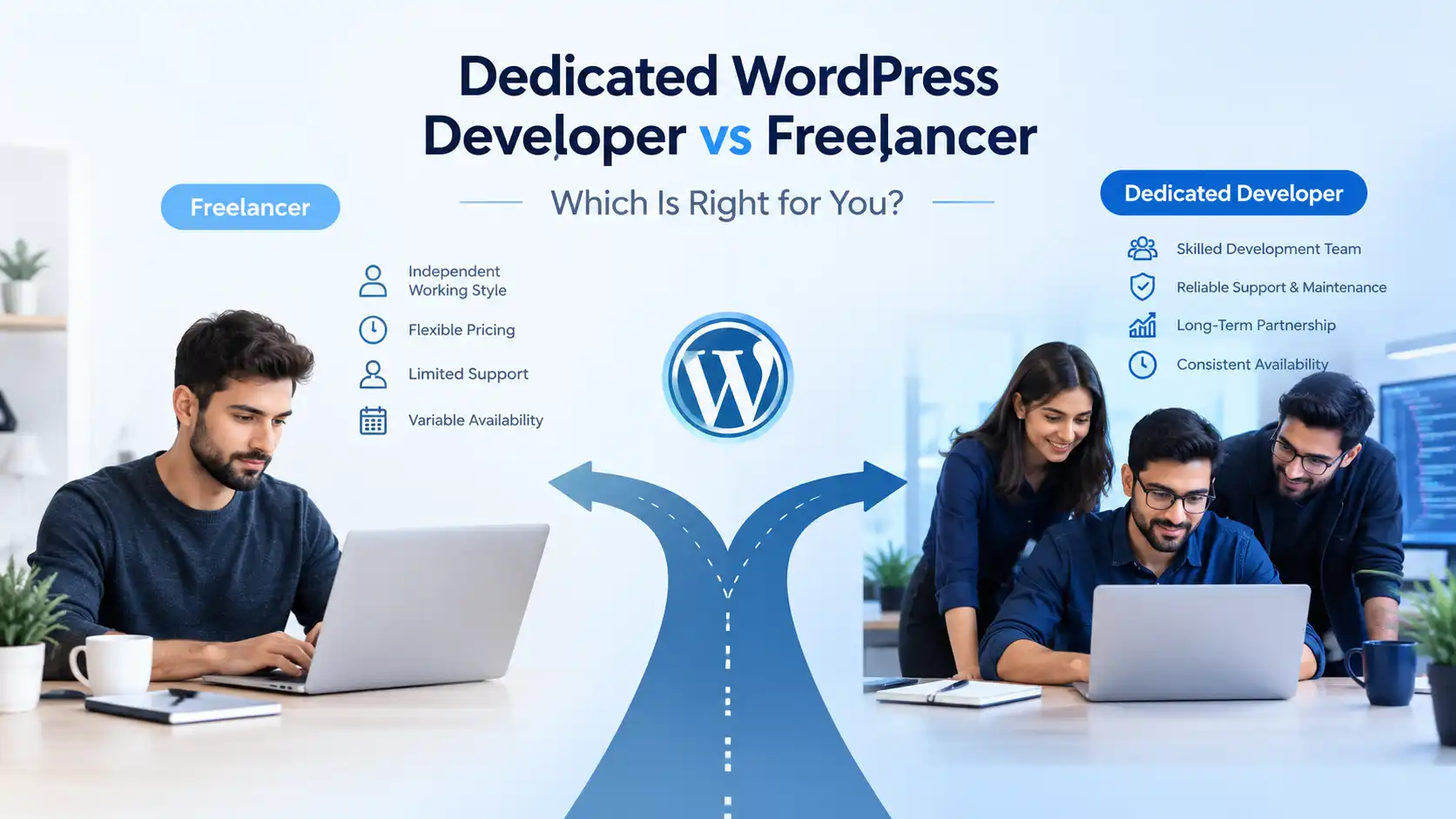 Hire a Dedicated WordPress Developer vs Freelancer: Which Is Right for You?